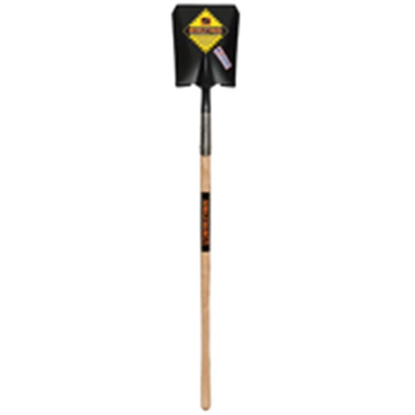 Perfectpatio Square Point Shovel, 48 in L Handle, Closed Back - PE426623
