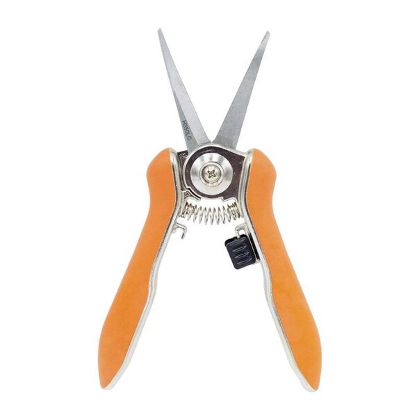 Zenport Micro-Trimmer Shear with Long Curved Twin Blade, 10PK - H350LC