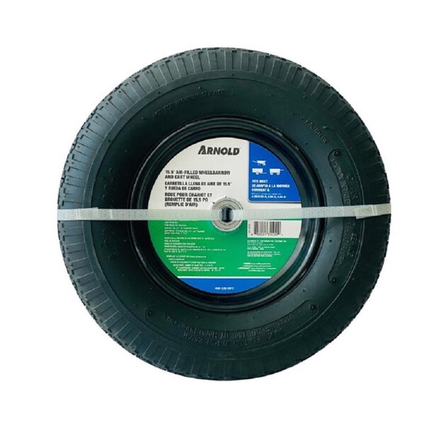 Arnold Arnold 15.5 in. D 350 lb Wheelbarrow Wheel Steel 1 pk - 490-326-0017