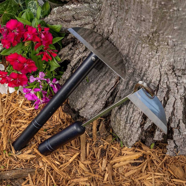 Nisaku Handheld Garden Hoe, Steel, 4.75" Blade - NJP110