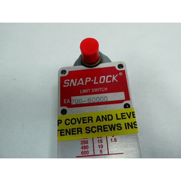 Namco SNAP-LOCK Interruptor de límite 125/250/480/600V-CA 125/250V-CC - EA700-80000