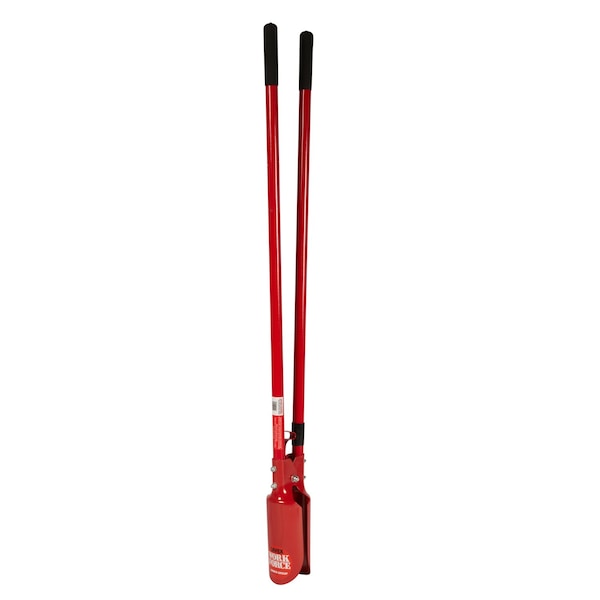 Emsco Group Post Hole Digger, 48in Fiberglass Handles, 16 Gauge Steel Blade - 1225-1