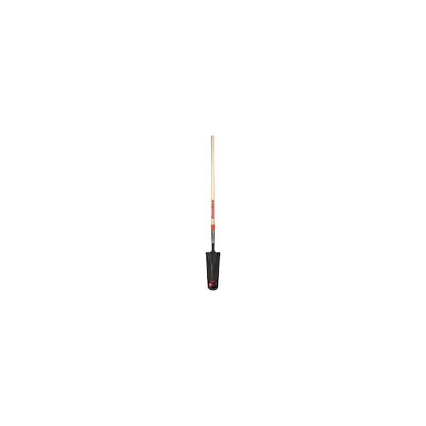Razor-Back Drain Spade, Closed Back, Wood Handle, 16-In. - 47117