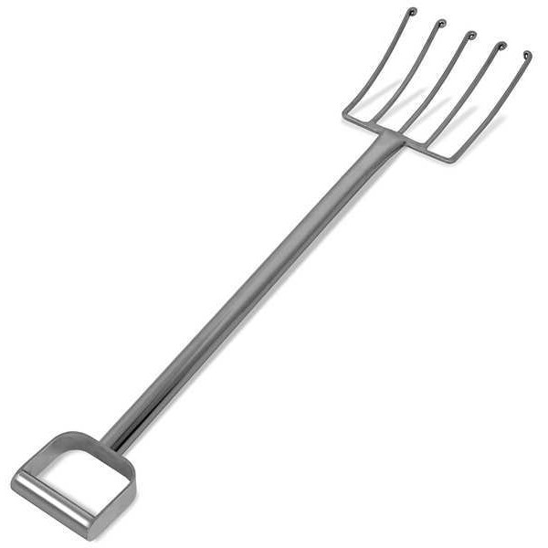 Sani-Lav Standard Cheese Fork, SST, 10-1/2In Tines - 2076