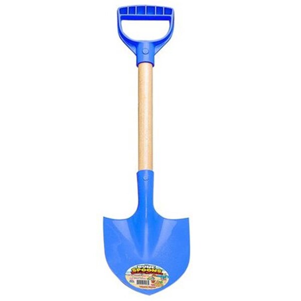 Dune Spoon s Beach Diggers Plastic Kid Shovels for Sand or Snow - Blue - 01258-1B