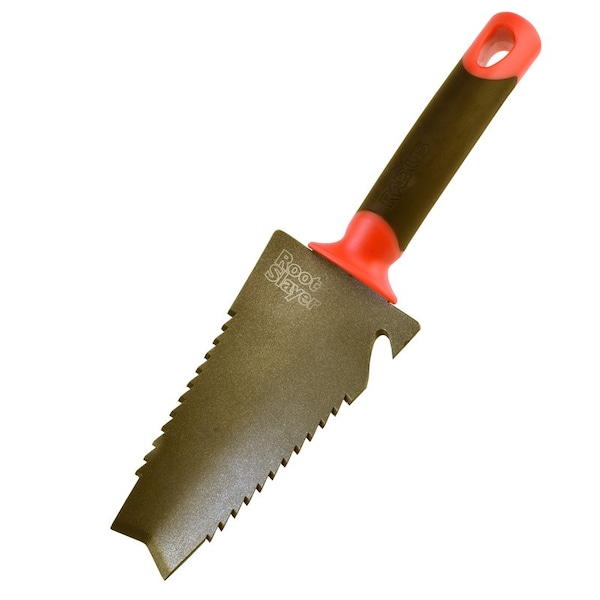 Radius Garden Root Slayer 12.75 in. Carbon Steel Hand Trowel Poly Handle - 17011