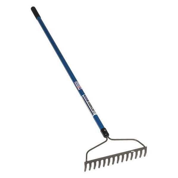 Seymour Midwest 14-tine Bow Rake with 60"L Fiberglass Handle - 42324