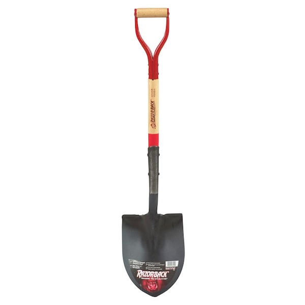 Razor-Back Razor-Back 41.5 in. Steel Round Shovel Wood Handle - 43205