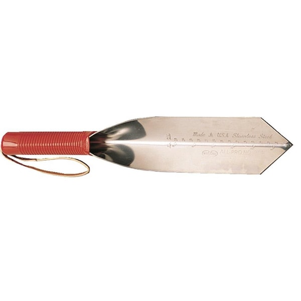 Wilcox All-Pro Tools ALL-PRO Trowel, 14 in L, Stainless Steel - 202S