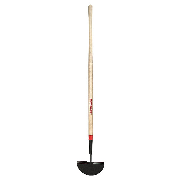 Razor-Back Turf Edger, Half Moon, 48inL Hndl, 6inL Bld - 61108GR