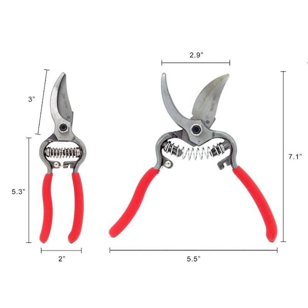 Zenport Forged Bypass Pruner, 8-Inch, 12PK - Z294