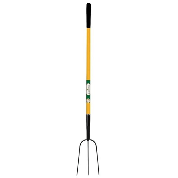 Landscapers Select Fork Manure Fiberglass 3 Tine, 54 in - BPJ-3F-OR