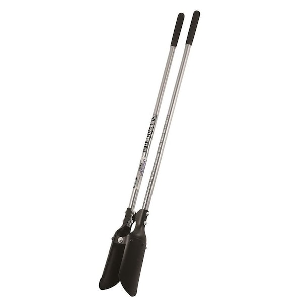 Vulcan Post Hole Digger, Steel Blade, Steel Handle, 48 in OAL - 34864