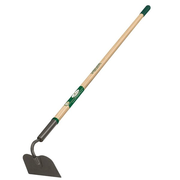 Landscapers Select Garden Hoes, 6 in W Blade, Steel Blade, Stamped Blade, Hardwood Handle, 5763 in OAL - 34616