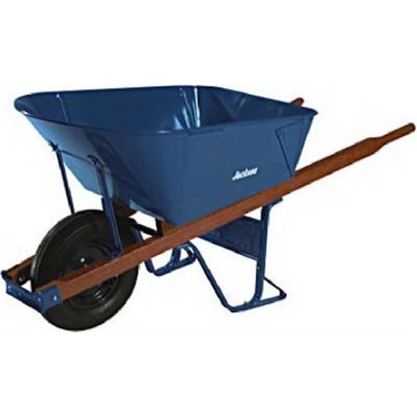 Jackson Professional Tools 5.75 Cu. Ft. Steel Folded Tray Wheelbarrow - 027-M11T22