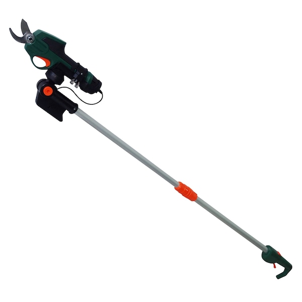 Scotts 7.2-Volt Lithium-Ion Cordless Rechargeable Power Pruner with Extension Pole - PR17216PS