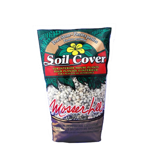 Mosser Lee Mosser Lee White Pearl Stone Soil Cover 5 lb - ML1122
