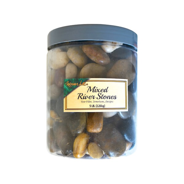 Mosser Lee Mosser Lee Assorted River Stone Vase Filler 5 lb - ML2163