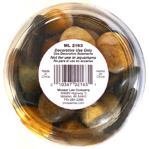 Mosser Lee Mosser Lee Assorted River Stone Vase Filler 5 lb - ML2163