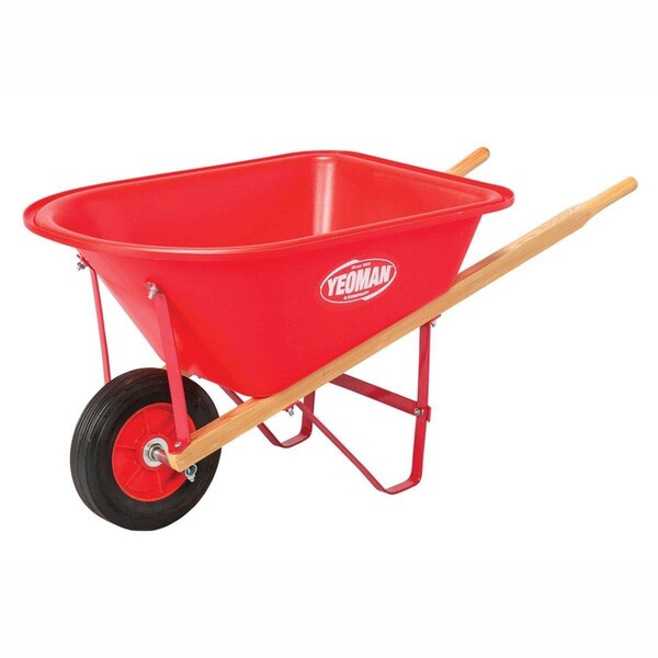 Grandoldgarden 1.25 cu. ft. Little YO-HO Wheelbarrow - GR4236400