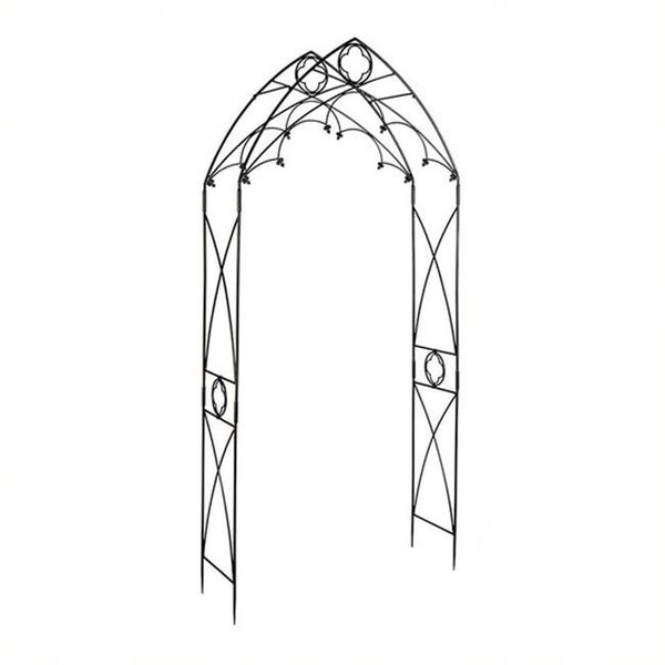 Achla Designs Achla ARB-07 Quatrefoil Garden Arbor - ARB-07