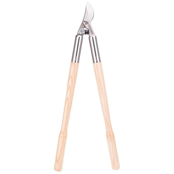 Landscapers Select Bypass Lopper, 1-1/2 in Cutting Capacity, Steel Blade, Ash Wood Handle, Wood Handle - 6147367