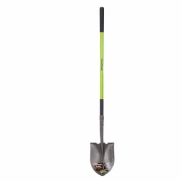 Grillgear Round Point Garden Shovel with Fiberglass Handle - GR3256839