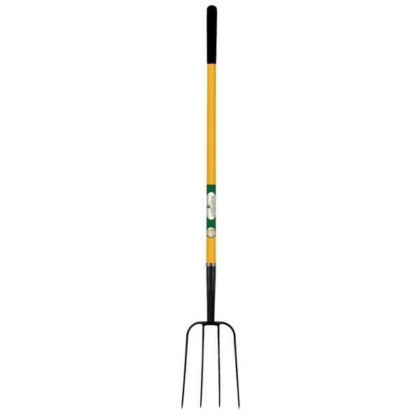 Landscapers Select Fork Manure Fiberglass 4 Tine, 54 in - BPJ-4F-OR
