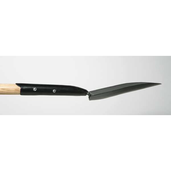 Westward 14 ga Round Point Shovel, Steel Blade, 48 in L, Natural Wood Handle - 4LVT3