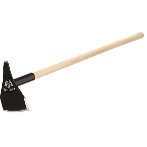 Rogue Tools Pick Hoe 42 Inch Ash Handle, 55 Inch Blade - 55A-42