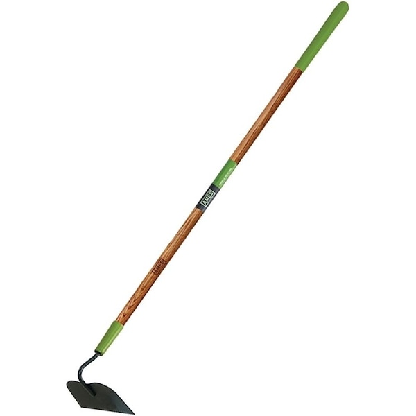 Ames Welded Garden Hoe, 6-1/4 in W Blade, 5-1/4 in L Blade, Steel Blade, Hardwood Handle, 57-1/4 in OAL - 2825700