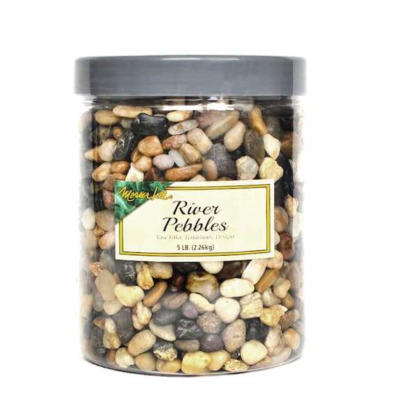 Mosser Lee Mosser Lee River Pebbles Assorted Stone Vase Filler 5 lb - ML2181