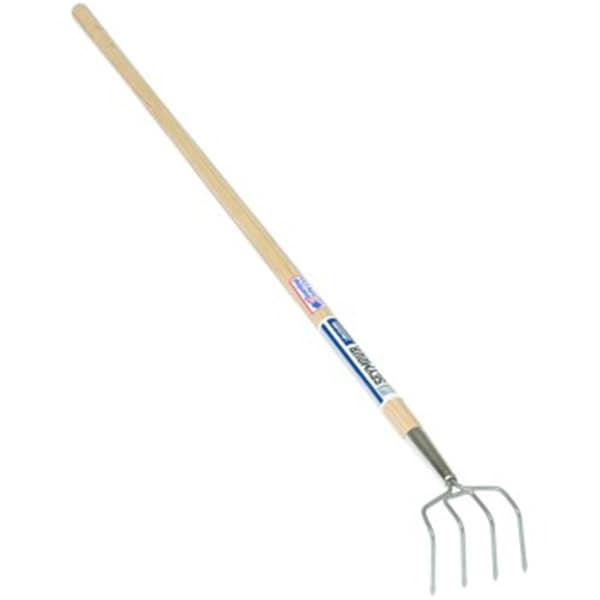 Perfectpatio Garden Cultivator 4-Tine with 54 in. Wood Handle - PE2683229