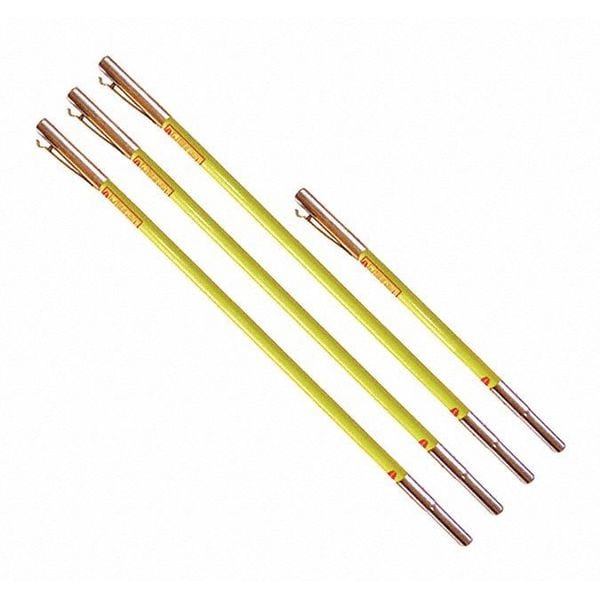 Jameson FG Series Fiberglass Pole Set, 21 ft. - FG-6/3