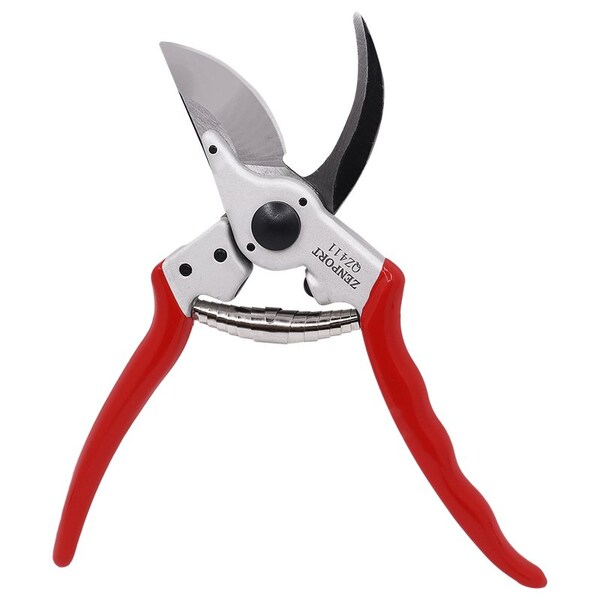 Zenport Professional Bypass Pruner, 8.25-Inch, 1-Inch Cut, 10PK - QZ411