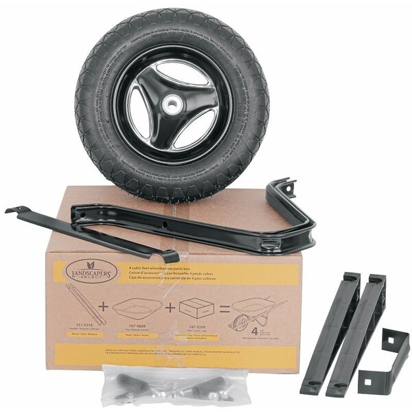 Vulcan Vulcan 34567 Wheelbarrow Parts, For 4 cu-ft Steel Wheelbarrow - 34567