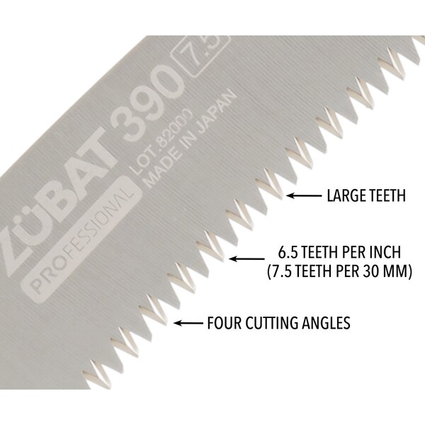 Silky Saws SILKY Blade Only ZUBAT Professional 390mm Large Teeth - 271-39