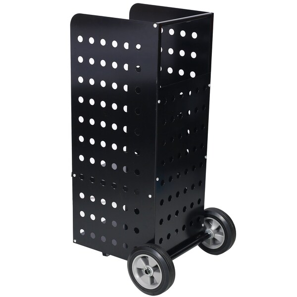 Edendirect Heavy-Duty Firewood Cart, Rolling Fireplace Log Rack, 200lbs Capacity, Indoor & Outdoor Use - ED-W46543806