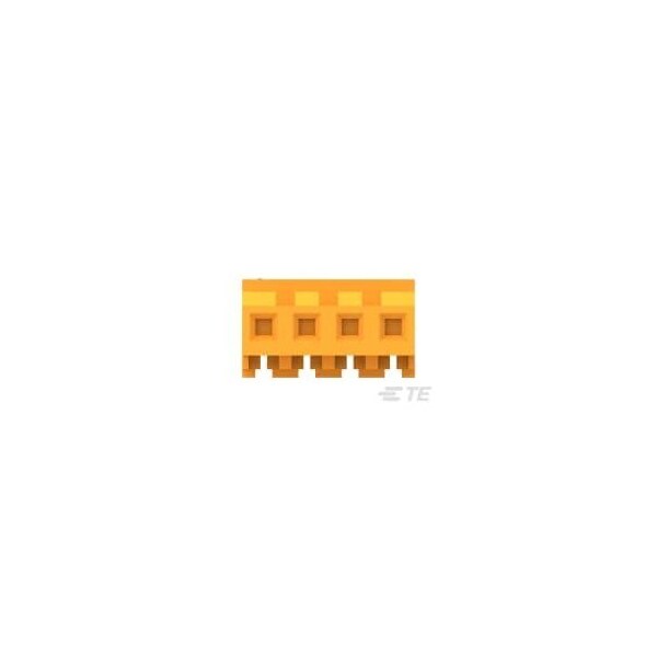 TE Connectivity 04P MTA156 ENSAMBLE DE CONECTOR 18AWG NARANJA - 3-640426-4