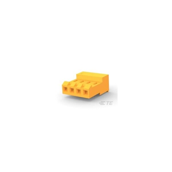 TE Connectivity 04P MTA156 ENSAMBLE DE CONECTOR 18AWG NARANJA - 3-640426-4
