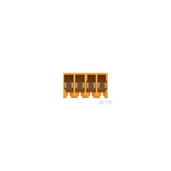 TE Connectivity 04P MTA156 ENSAMBLE DE CONECTOR 18AWG NARANJA - 3-640426-4