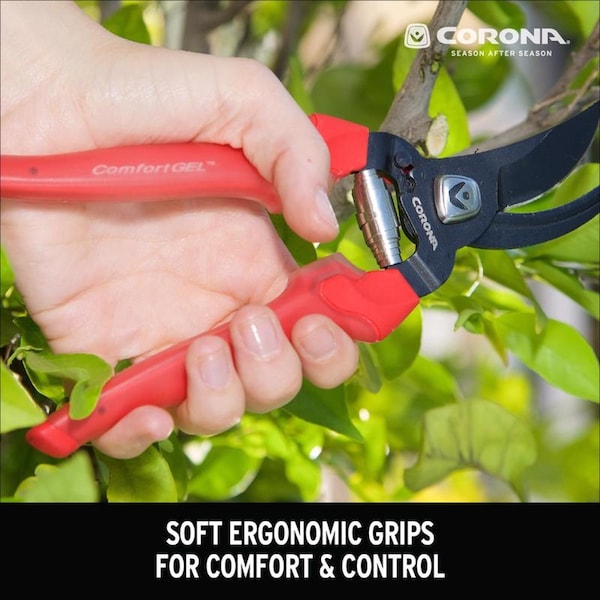 Corona Tools Corona ComfortGEL 4-1/2 in. Stainless Steel Bypass Pruners - BP 3214D