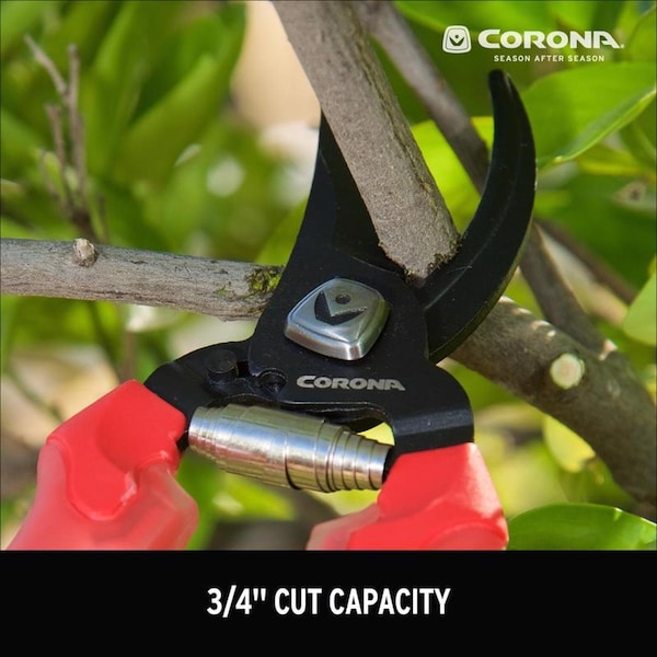 Corona Tools Corona ComfortGEL 4-1/2 in. Stainless Steel Bypass Pruners - BP 3214D