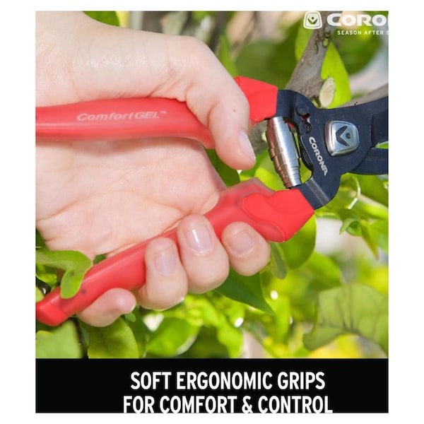 Corona Tools Corona ComfortGEL 4-1/2 in. Stainless Steel Bypass Pruners - BP 3214D