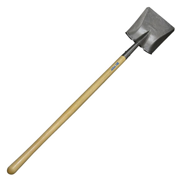 Ames Premium Grade Wood Handle Shovel, Long Handle, Square Point, No BMTLS - S49422