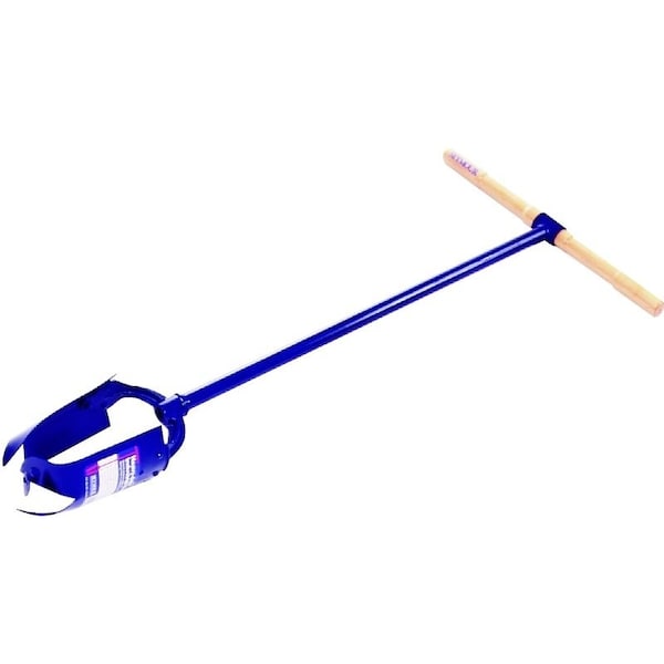 Seymour Midwest S500 Industrial Series Iwan Auger, Riveted Blade, Steel Blade, Hardwood Handle, TShaped Handle - 21302
