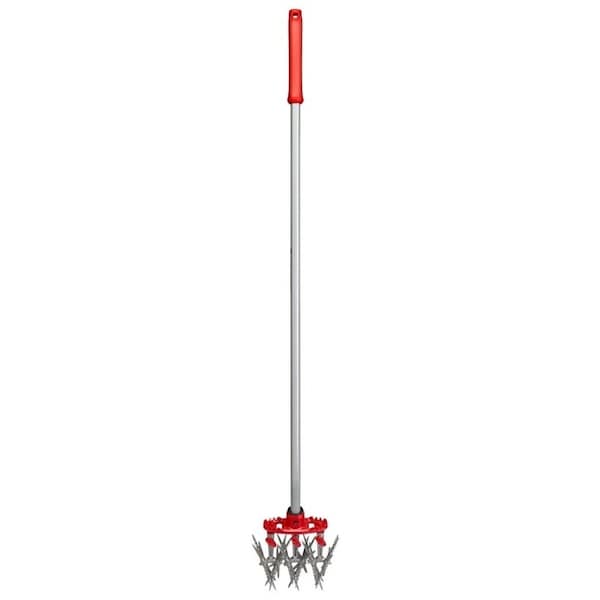 Corona Clipper CORONA ComfortGEL Garden and Soil Cultivator, 8-1/2 in W, 60 in L, 3 -Tine, Steel Handle - LG 3634