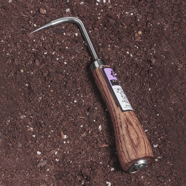Nisaku NEKAKI IPPONDUME Japanese Stainless Steel Single Claw Cultivator - NJP955