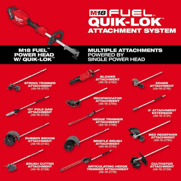 Milwaukee Tool Battery-Powered Pole Saw Kit, Brushless - 3016-21PS