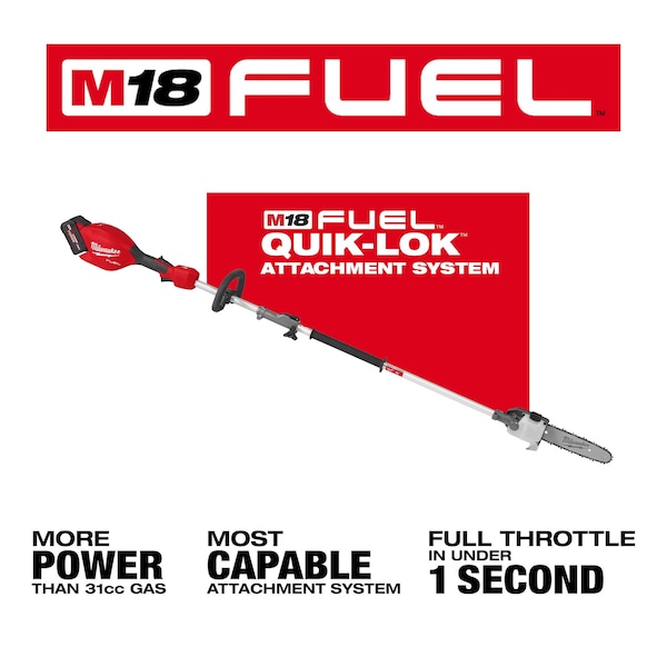 Milwaukee Tool Battery-Powered Pole Saw Kit, Brushless - 3016-21PS